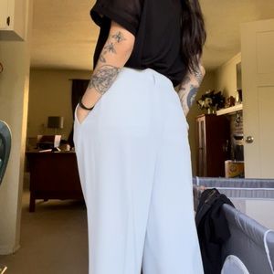 High waist capri pants